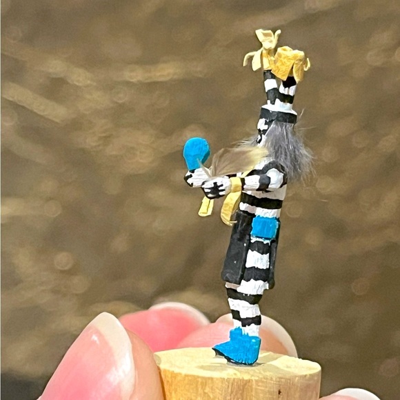 🖤Vintage Authentic Koshari Kachina Doll Miniature Native American Artists🖤 - Picture 2 of 7